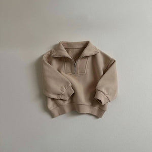 Open image in slideshow, Leo Half-zip Sweatshirt
