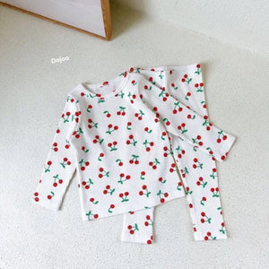 Open image in slideshow, Cherry Night Wear Set
